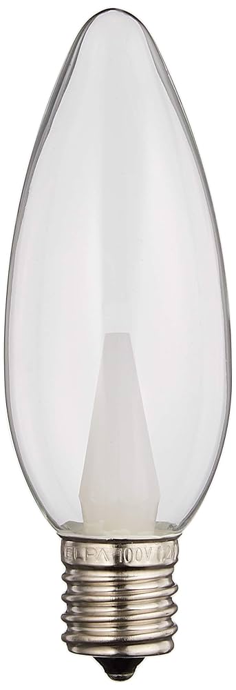 ELPA LED装飾電球 シャンデリア球形 口金直径17mm 電球色 LDC1L-G-E17-G322 khxv5rg エルパ ELPA LED装飾電球 シャンデリア球形 E17 クリア電球色